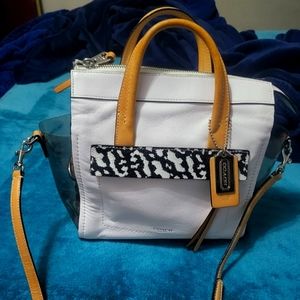 White coach purse